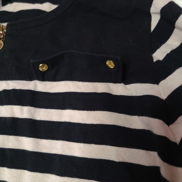 Anne Klein Sport | 3/4 Sleeve Stripe Sweater sz 1x - Picture 5 of 7